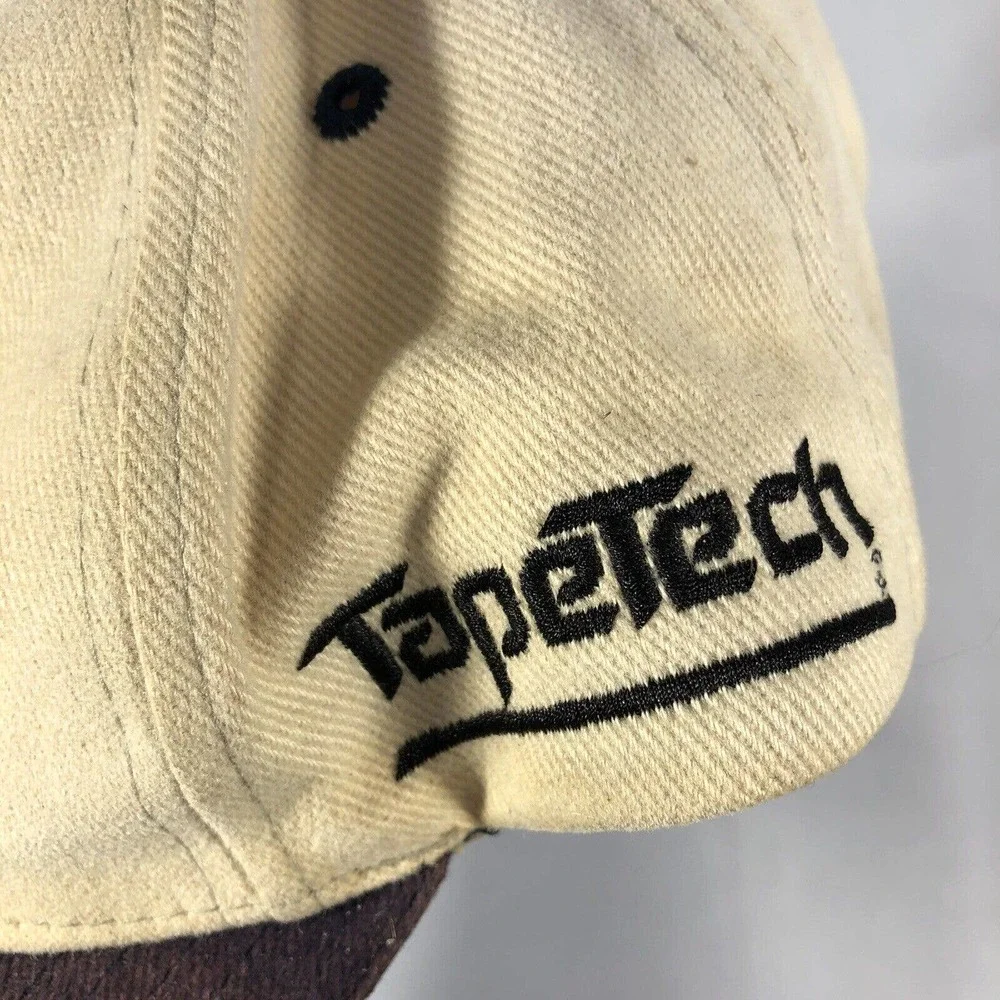 TAPE TECH HAT CAP TOOLS FOR TRADES ADJUSTABLE ONE SIZE FITS MOST DISCOLORED OSFM